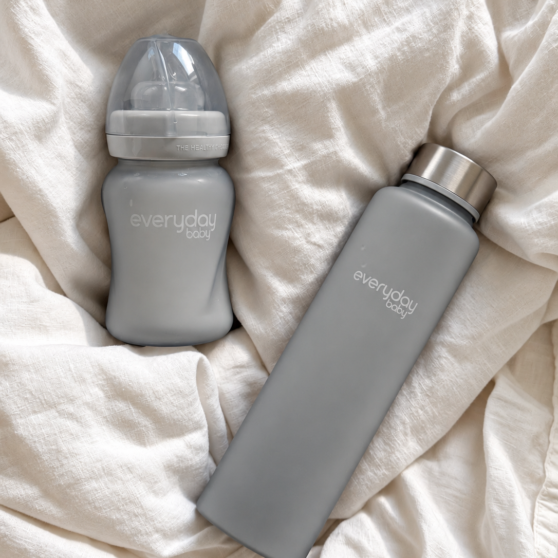 Glass water bottle 400 ml