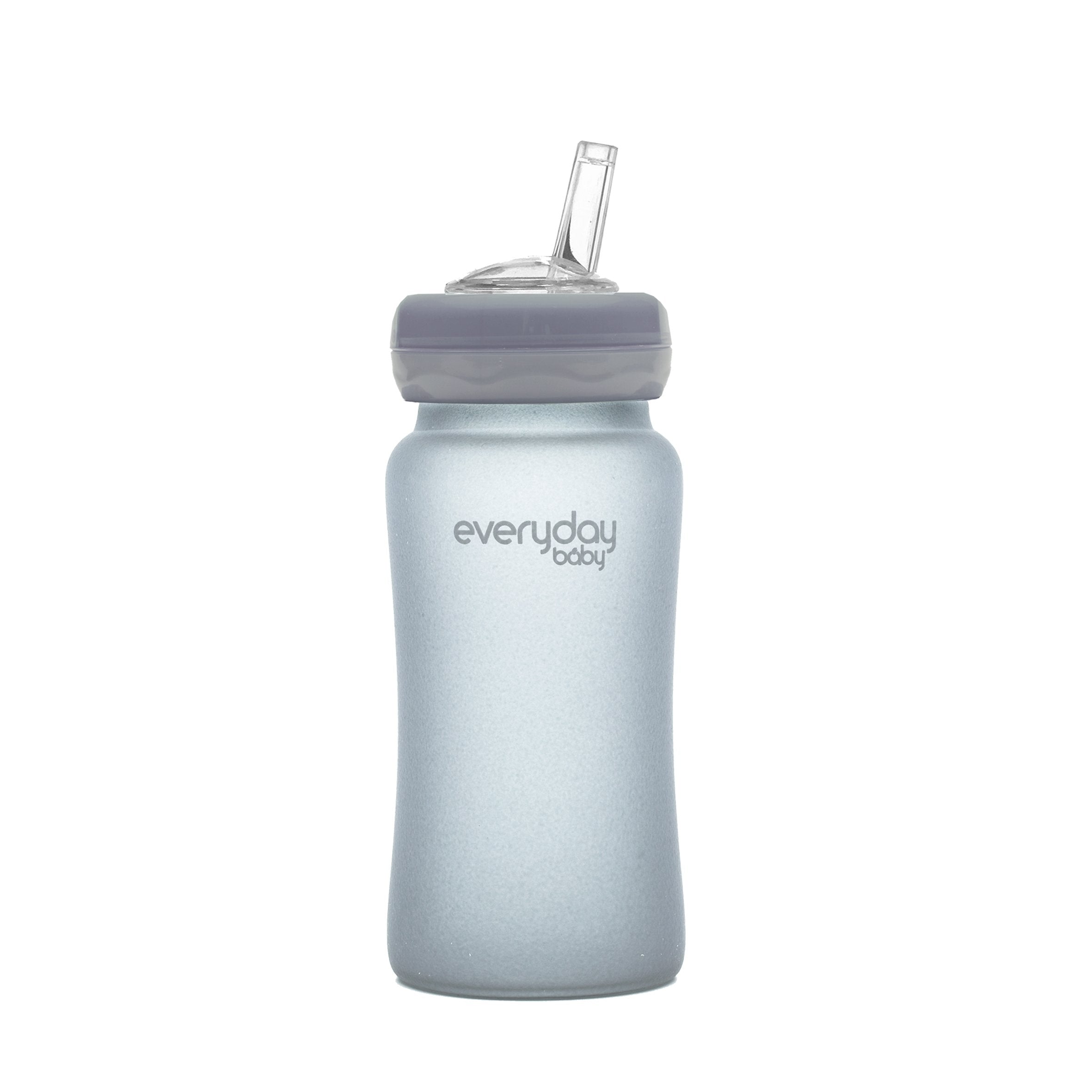 Glass Baby Bottle 240 ml - discontinued model (with straw, not teat)