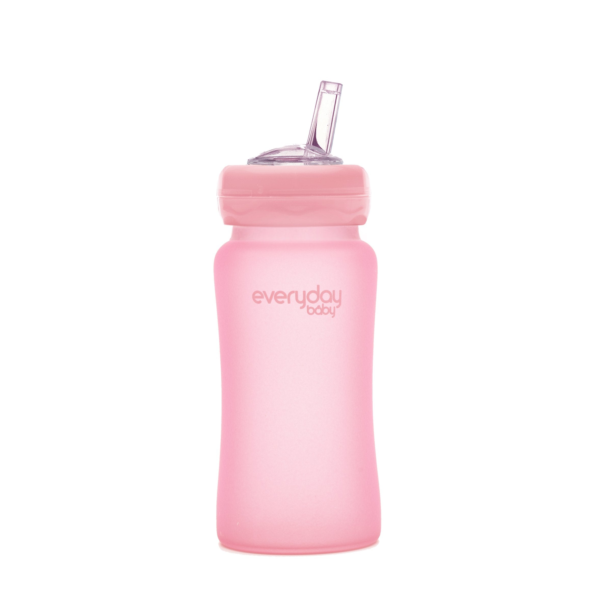 Glass Baby Bottle 240 ml - discontinued model (with straw, not teat)