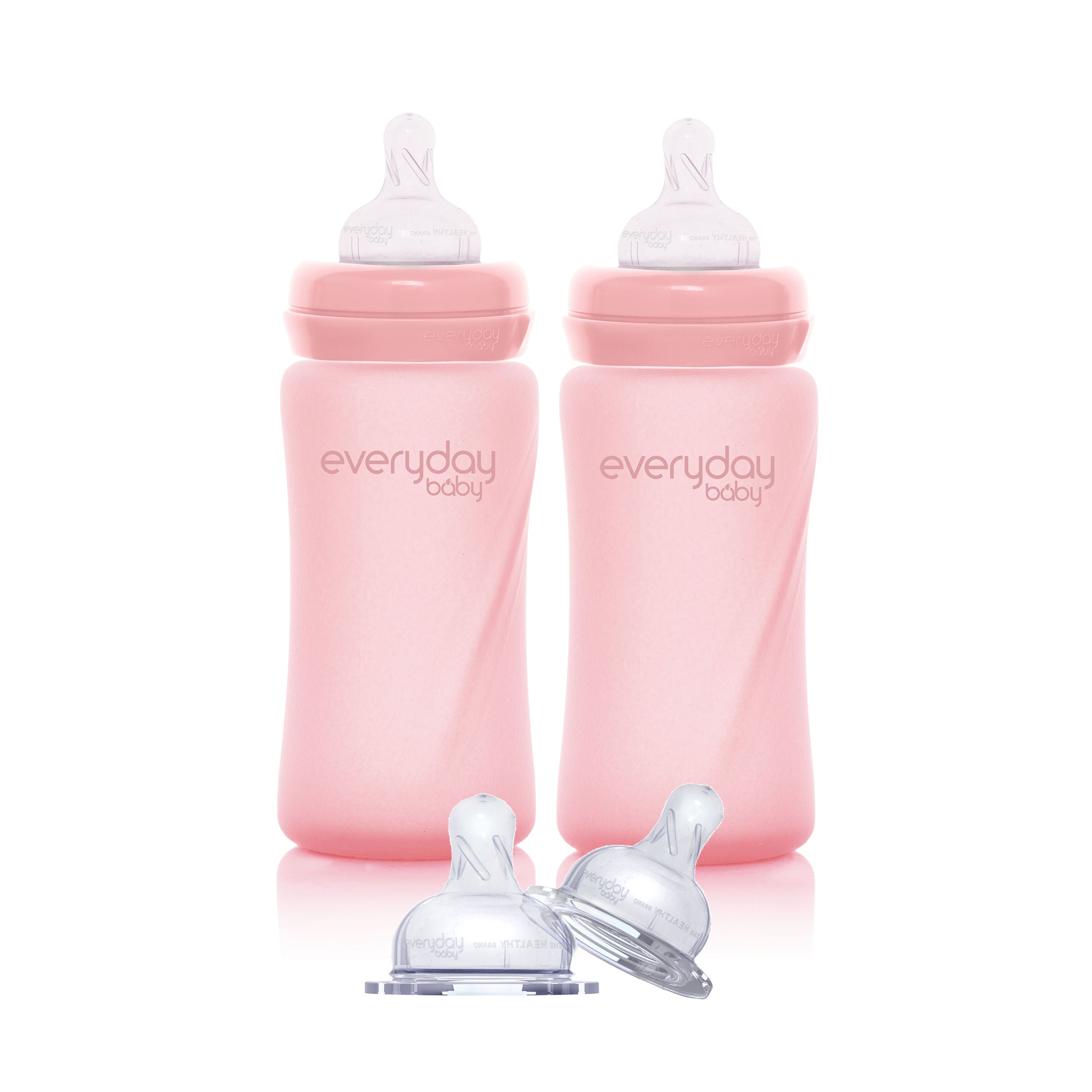 Bottle set 2 bottles + Nipple 2-pack