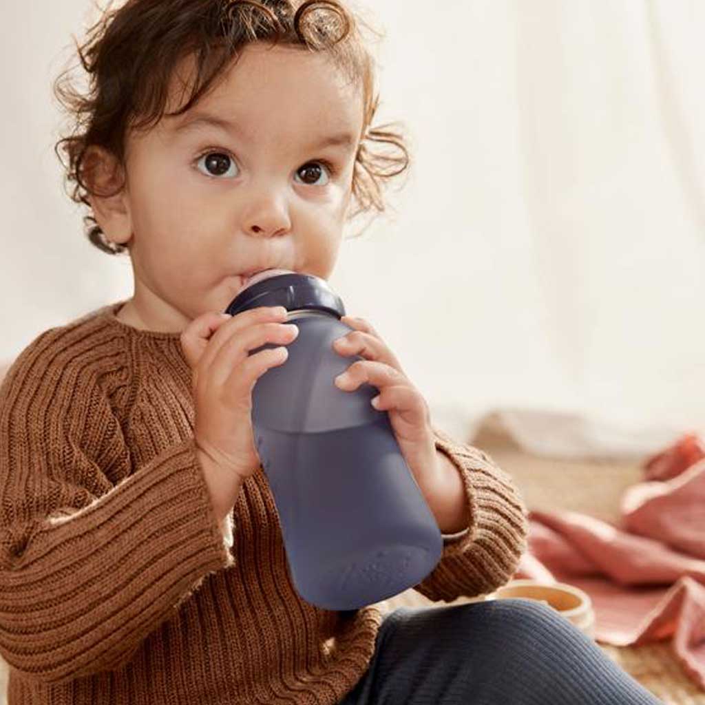 Glass Baby Bottle, heat-sensitive 240 ml