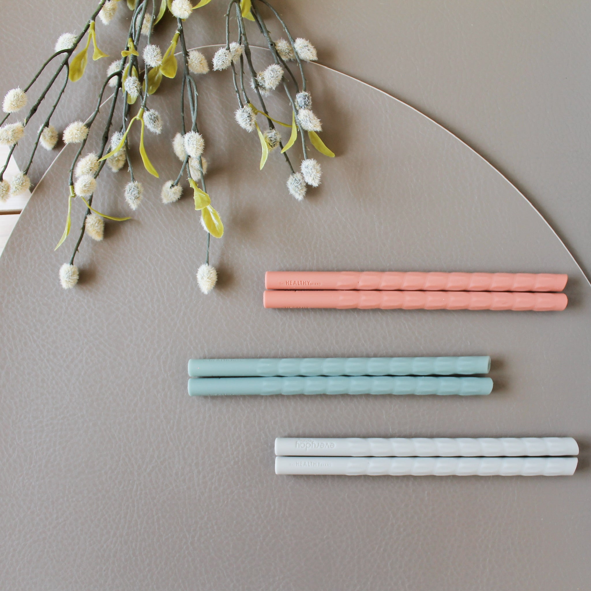 Silicone Straws for Kids and Adults 6-pack