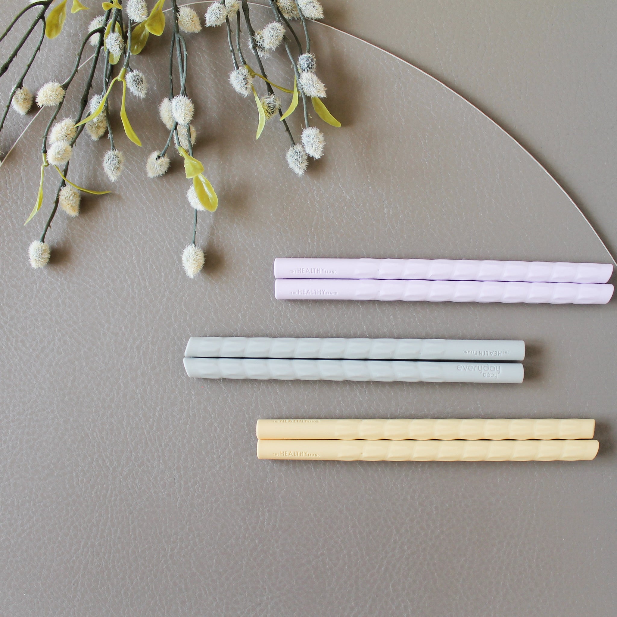 Silicone Straws for Kids and Adults 6-pack