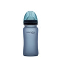 Glass Baby Bottle Heat Sensing 240 ml Blueberry - Everyday Baby