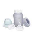 Glass Baby Bottle 150 ml Quiet Grey - Everyday Baby